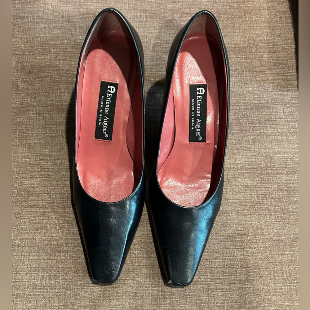 Etienne Aigner, genuine leather uppers, women’s shoes, size 8M